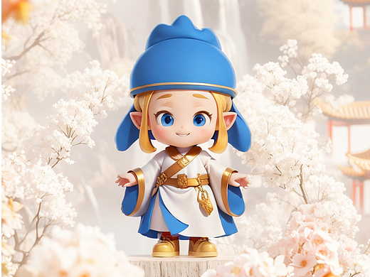 假如李白是女孩（個人主頁-ZNzA4OTE3OTY=） - IP形象 - 站酷設(shè)計師藝數(shù)碰撞原創(chuàng)素材 - 站酷ZCOOL