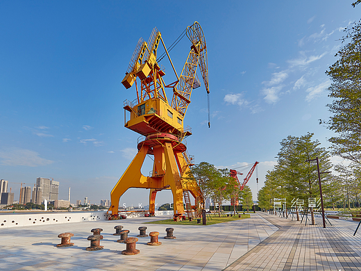 江景园林摄影黄誉蔚建筑空间拍摄| 船厂遗址变城市艺术