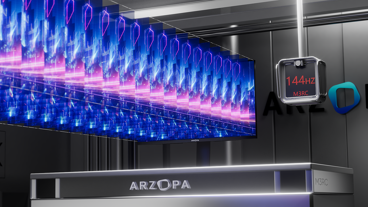 ARZOPA丨M3RC显示器动画