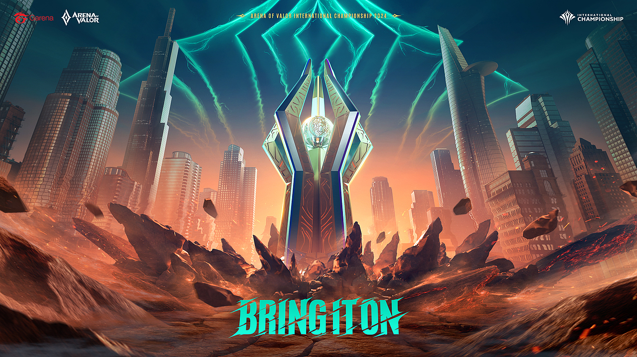 AOV-AIC2024游戏赛事视觉设计