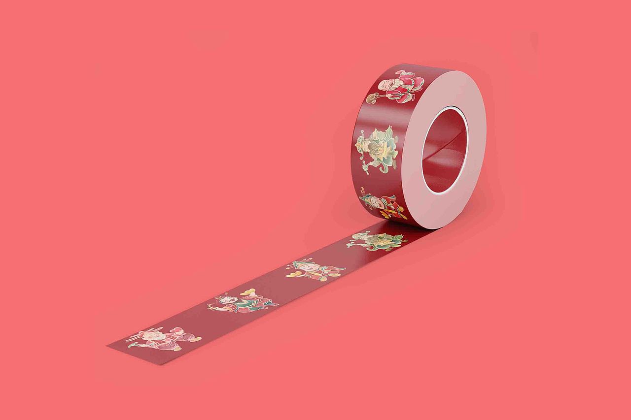 2025蛇年新春系列插画