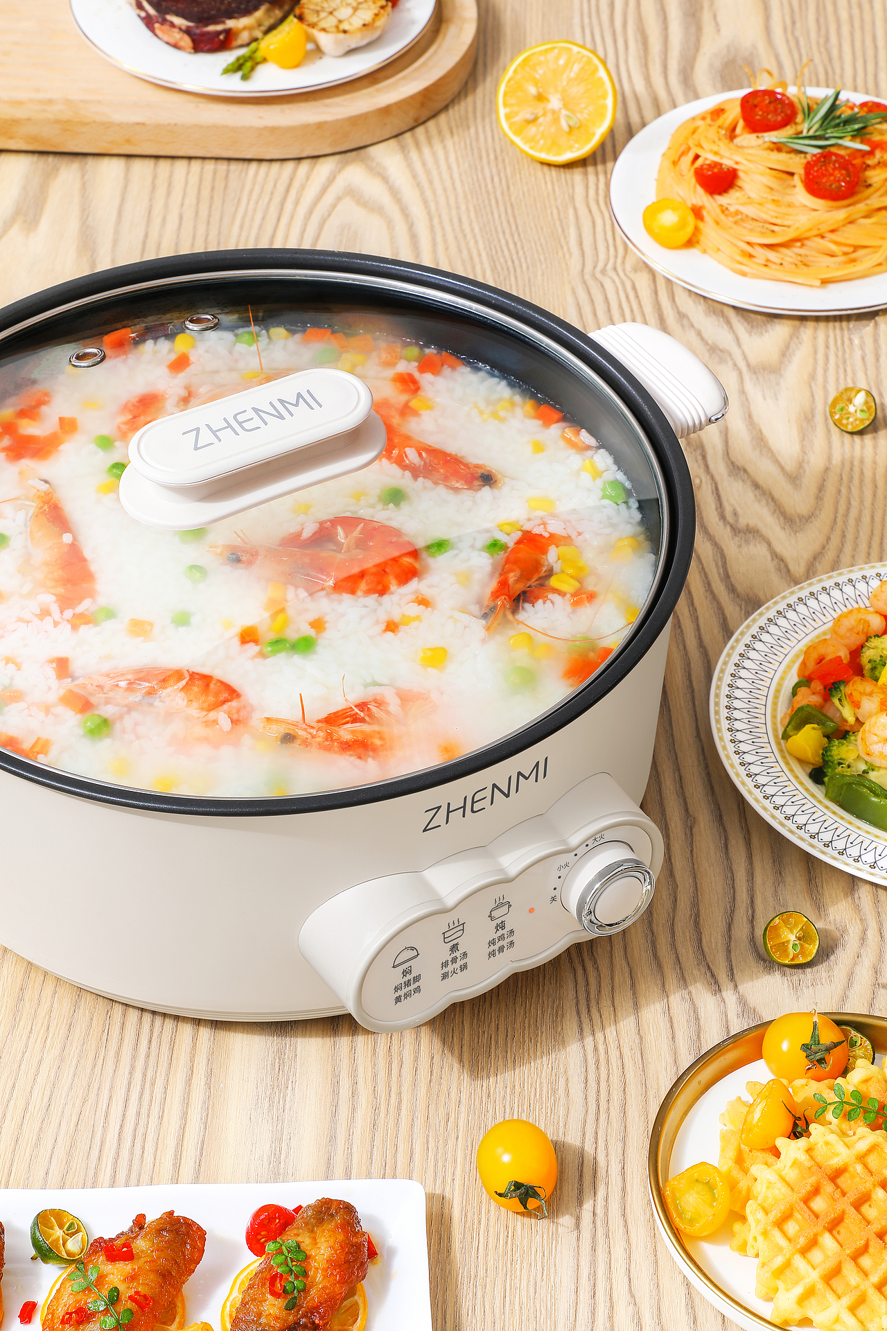 臻米电火锅（图ZMzgxNDc4MjY0） - 产品摄影 - 站酷设计师水煮菜原创素材 - 站酷ZCOOL