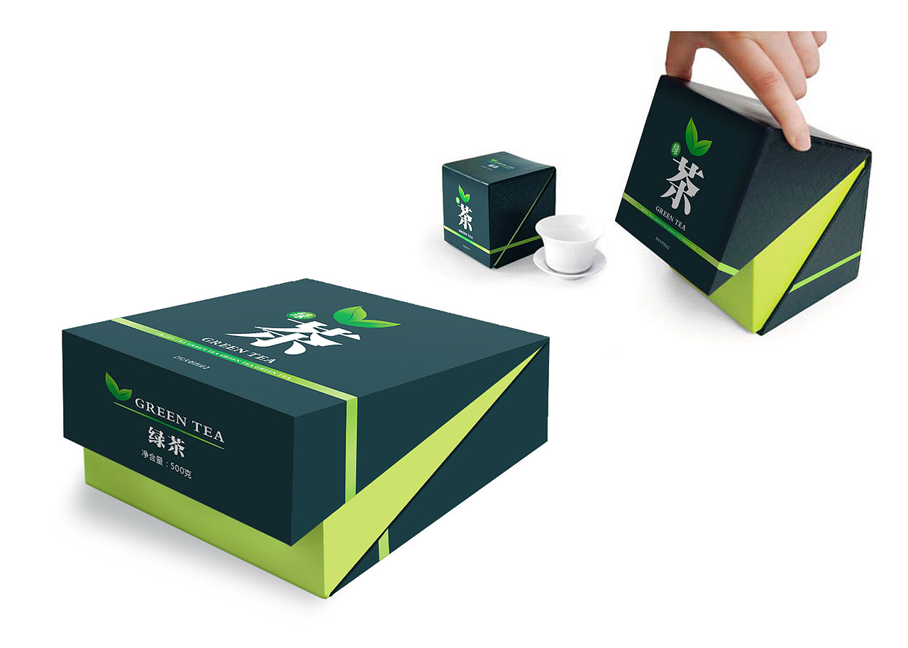 绿茶包装设计（图ZMzgxNDg4MDg4） - 包装 - 站酷设计师PJ设计原创素材 - 站酷ZCOOL
