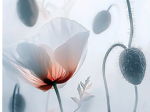 虞美人（個人主頁-ZNzA4OTU1NzI=） - 藝術(shù)插畫 - 站酷設(shè)計師MIX的池塘原創(chuàng)素材 - 站酷ZCOOL