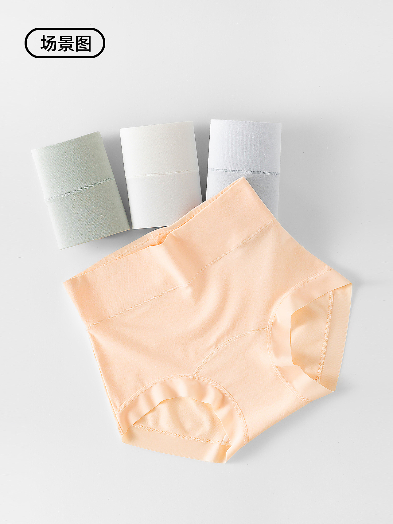 电商产品拍摄丨纯棉内裤 ×高腰大码女士内裤拍摄精修