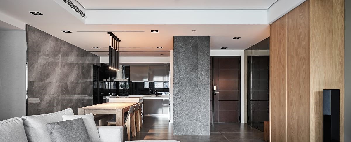 现代混搭,抛弃风格的概念,装扮舒适自然的家