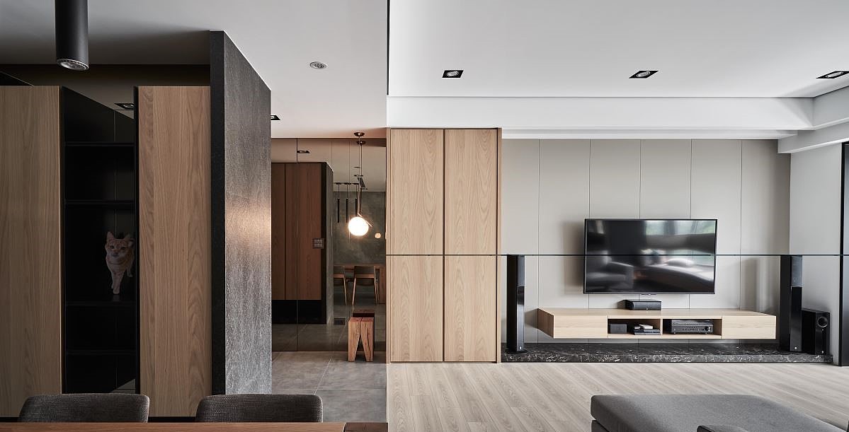 现代混搭,抛弃风格的概念,装扮舒适自然的家