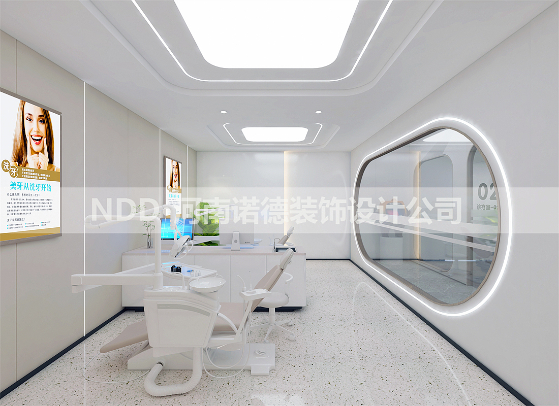 原创｜800平口腔门诊设计案例｜新疆口腔门诊装修设计（图ZMzgxNTE1MzAw） - 建筑设计 - 站酷设计师诺德设计原创素材 - 站酷ZCOOL