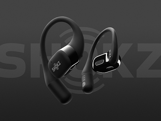 SHOKZ韶音 OpenFit T910开放式耳机 产品拍摄