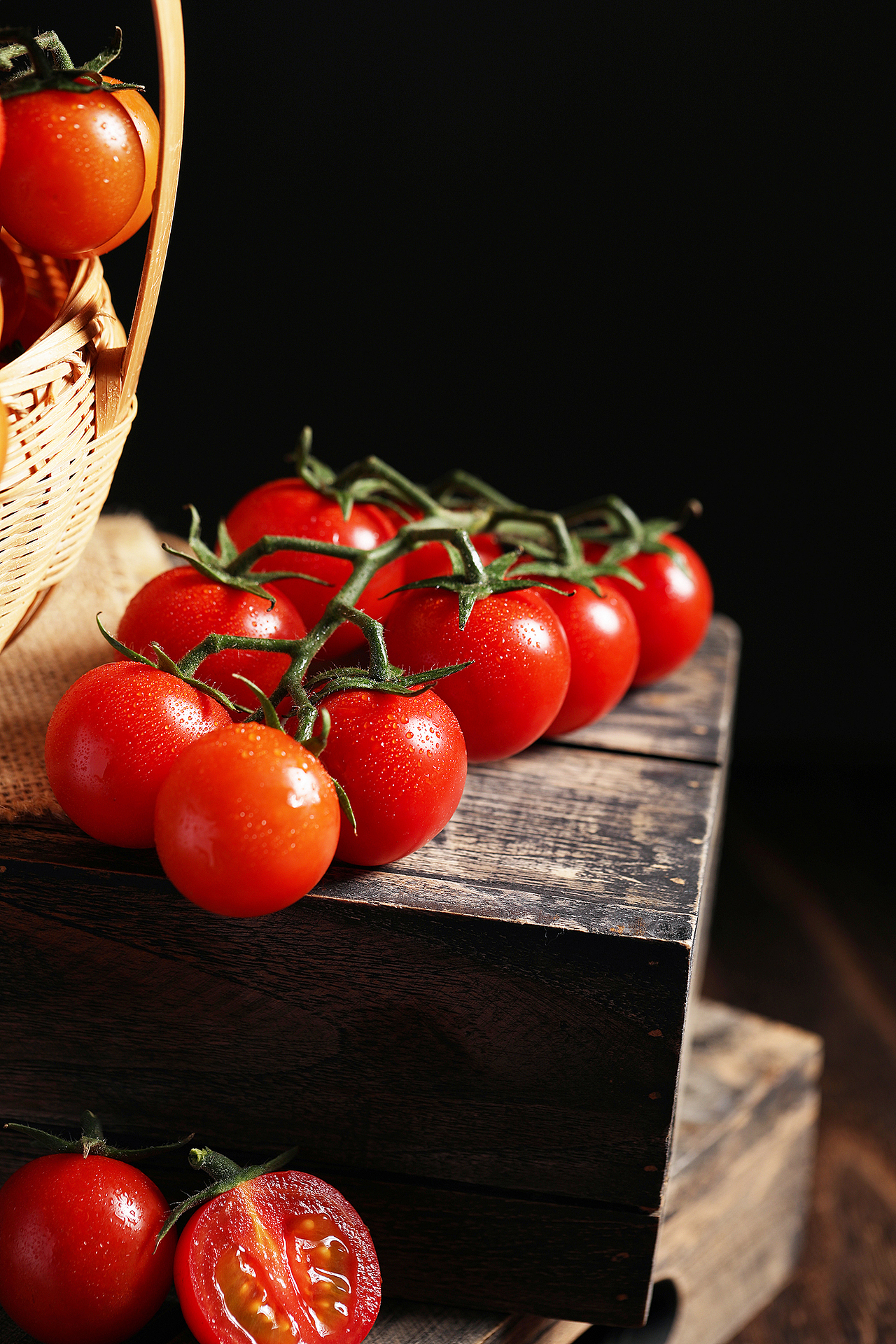 圣女果,小番茄,湖北蜜桔,桔子