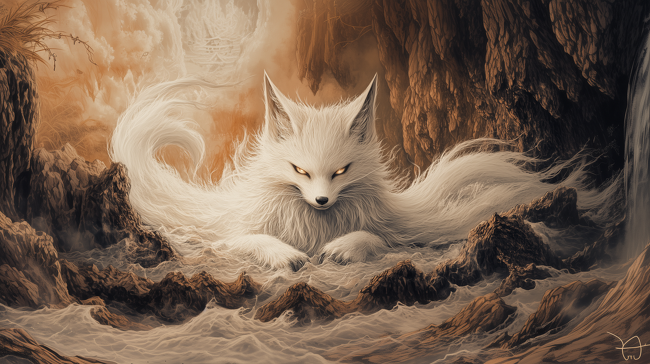 AI视频全流程 |《山海幻境x新九尾狐传说》