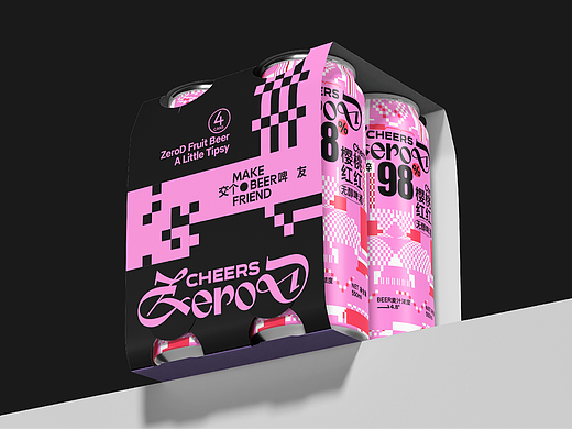 ZeroD零度果酒品牌包装设计