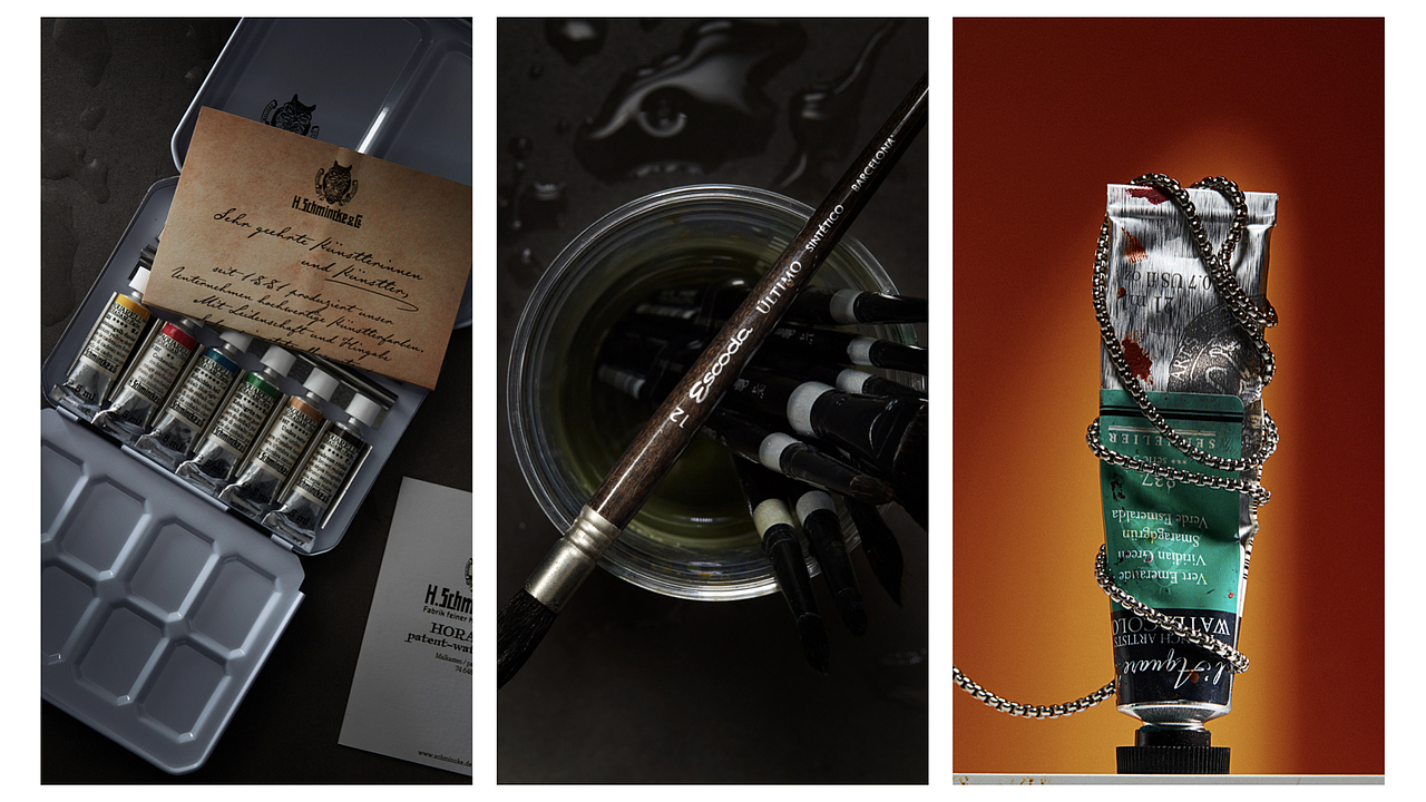 2024作品集（颜料画材）（图ZMzgxNTQzMjM2） - 产品摄影 - 站酷设计师豆浆不是油条原创素材 - 站酷ZCOOL