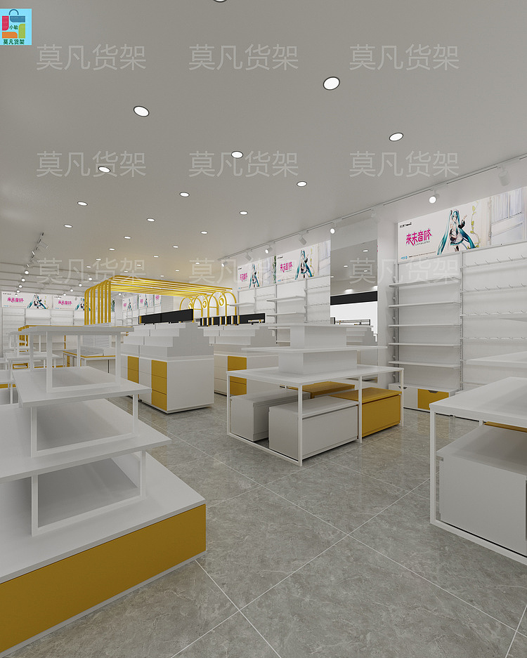 精品百货集合店货架脱颖而出-莫凡货架生活用品货架