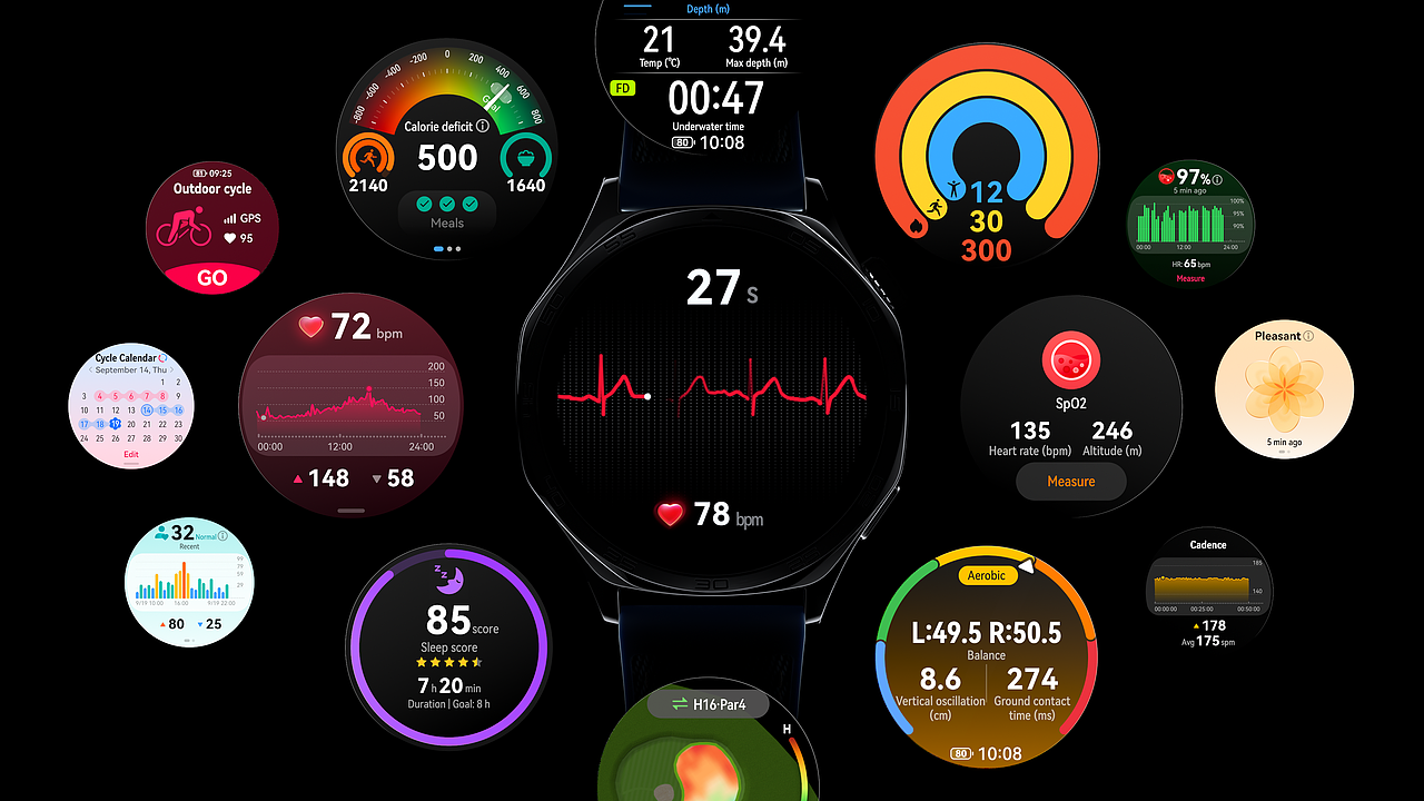 华为玄机感知系统&华为WATCHGT 5 PRO 物料视频（图ZMzgxNTQ2MDU2） - 动画/影视 - 站酷设计师Knut_Studio原创素材 - 站酷ZCOOL