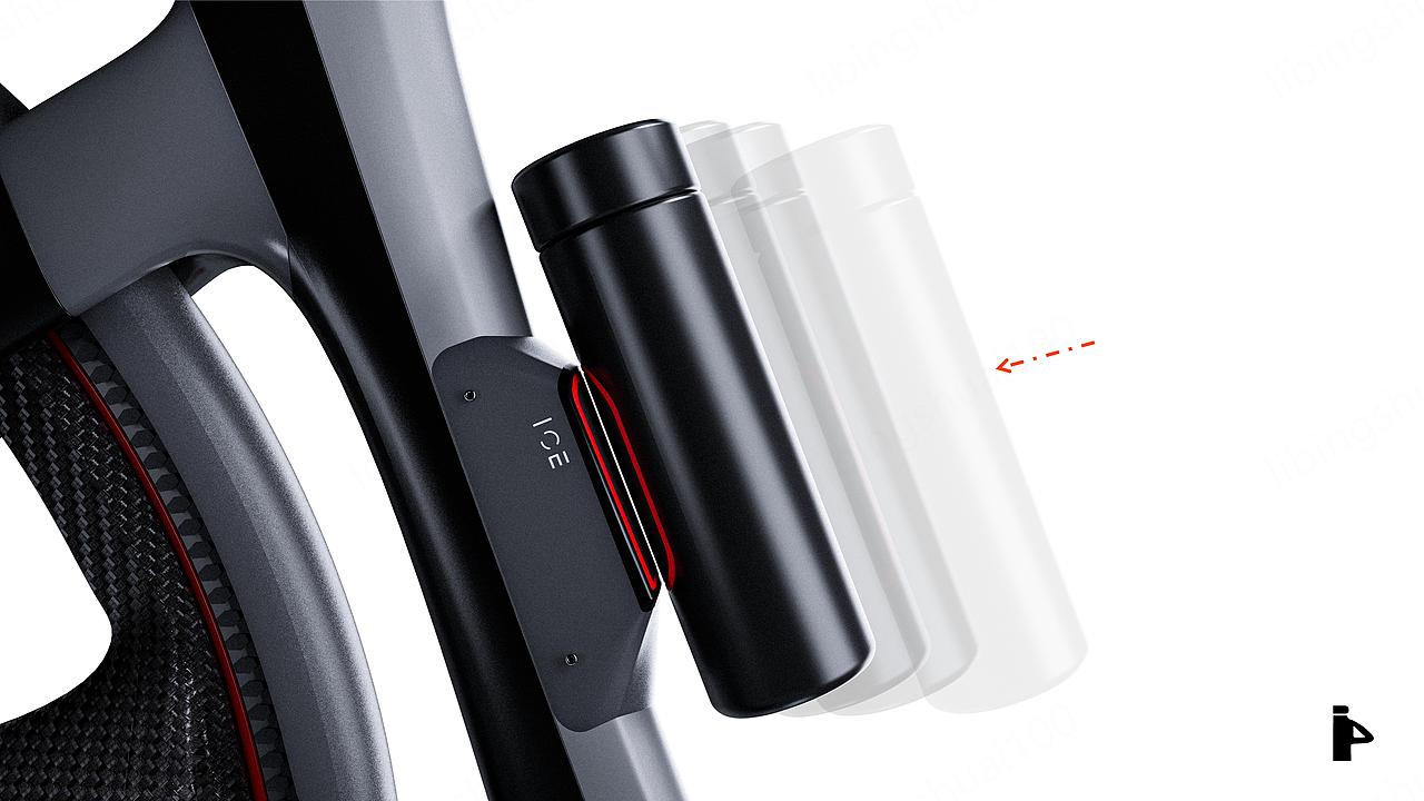 仿生丹顶鹤智能交互自行车