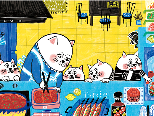 今天是野餐日！Hiii Illustration插画大赛入围绘本