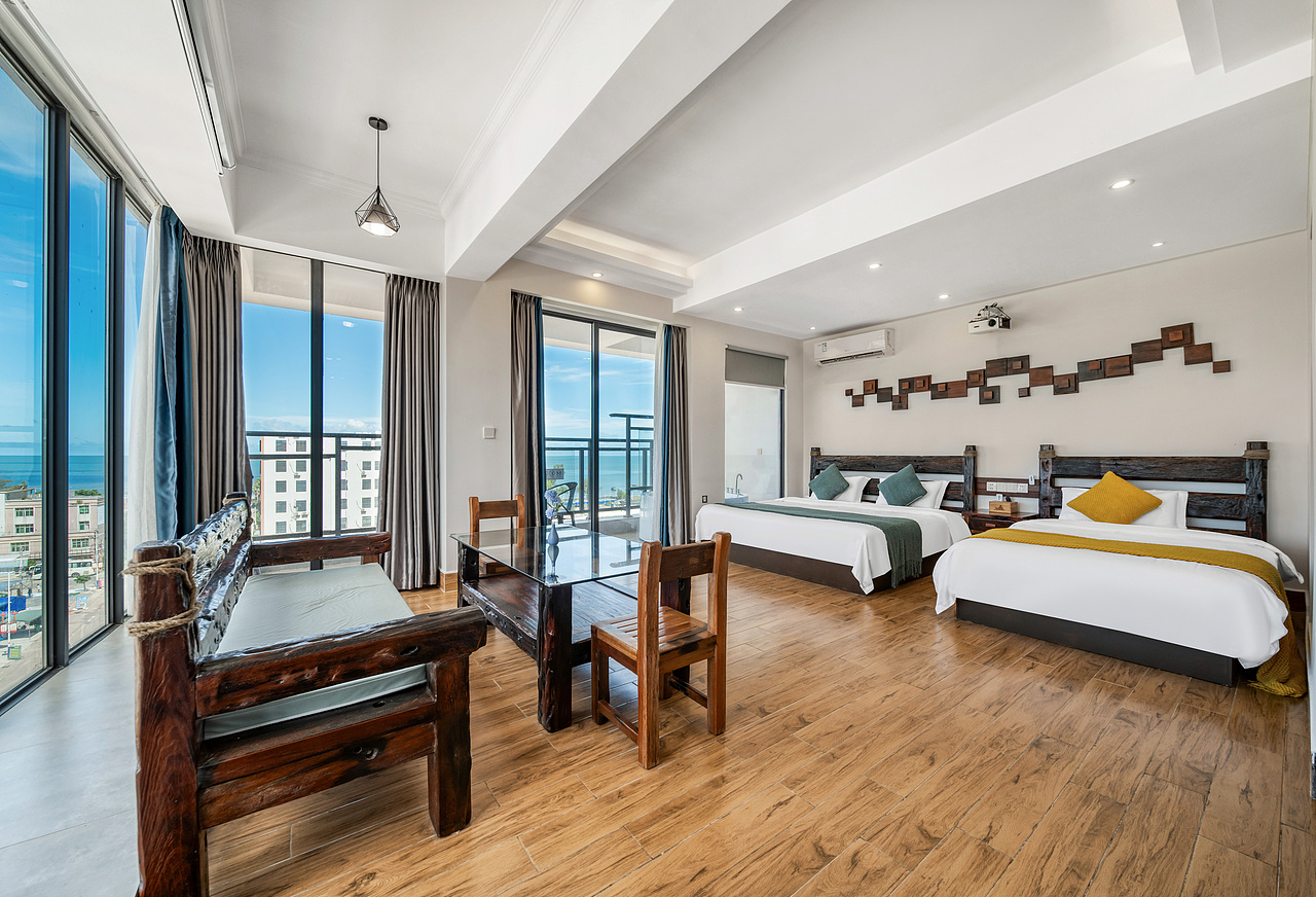 空间摄影｜遂溪西海岸海景民宿（图ZMzgxNTU4NDc2） - 环境/建筑摄影 - 站酷设计师飞影传媒张飞鹏原创素材 - 站酷ZCOOL