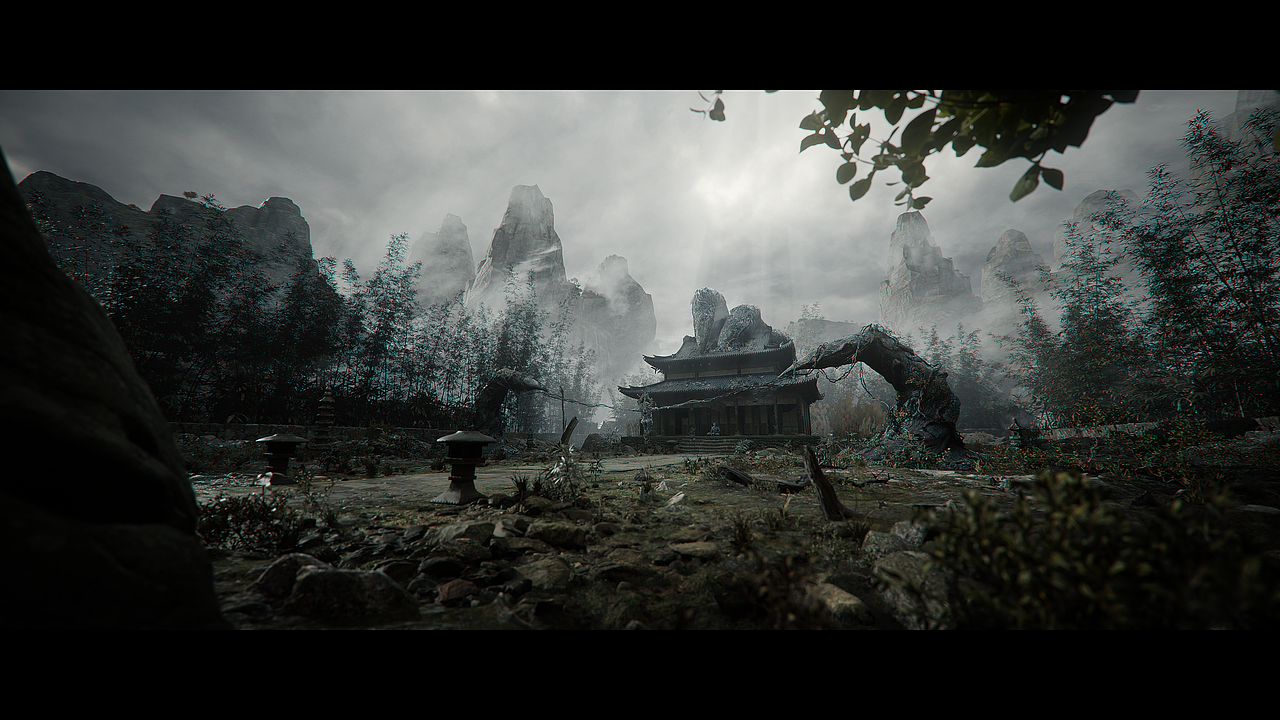 一人全流程制作了个CG短片《劫波难》