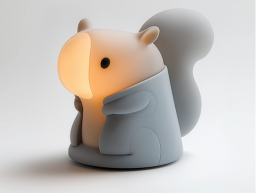 小松鼠台灯