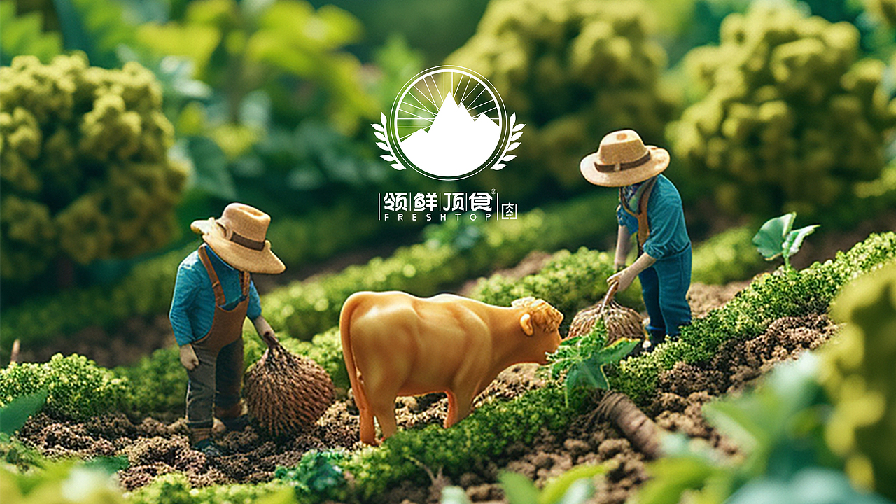 领鲜顶食丨LOGO设计（图ZMzgxNTcwMDA0） - Logo - 站酷设计师Arakawaxun原创素材 - 站酷ZCOOL