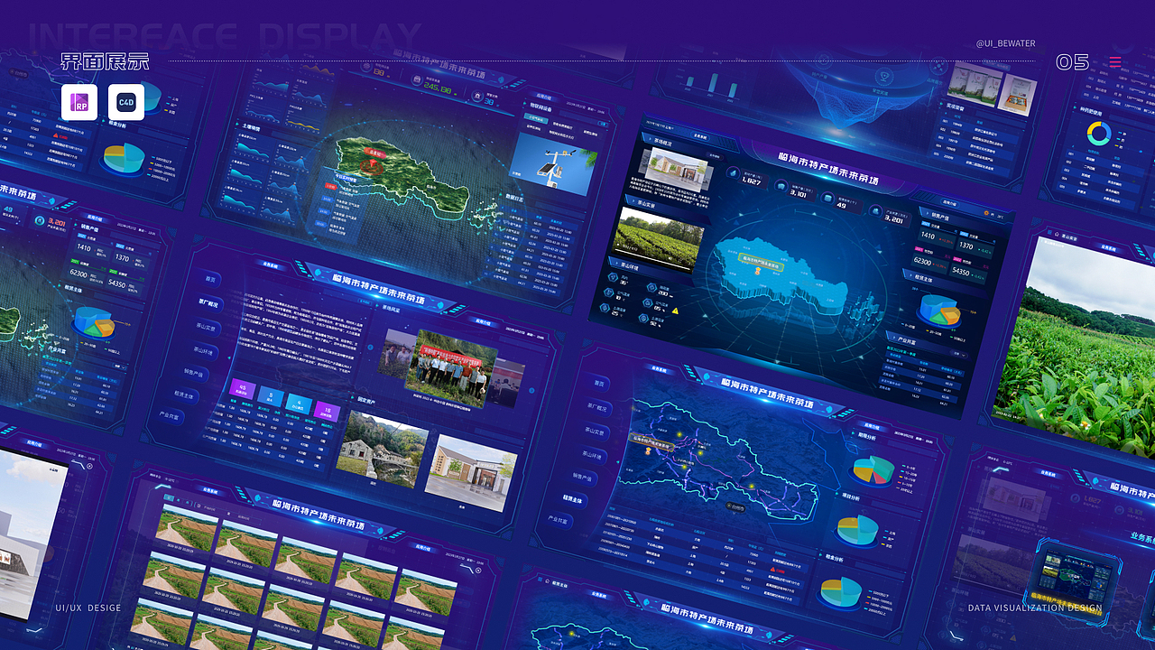 未来茶厂-数据可视化分析（图ZMzgxNTcwMzgw） - 软件界面 - 站酷设计师UI_BEWATER原创素材 - 站酷ZCOOL