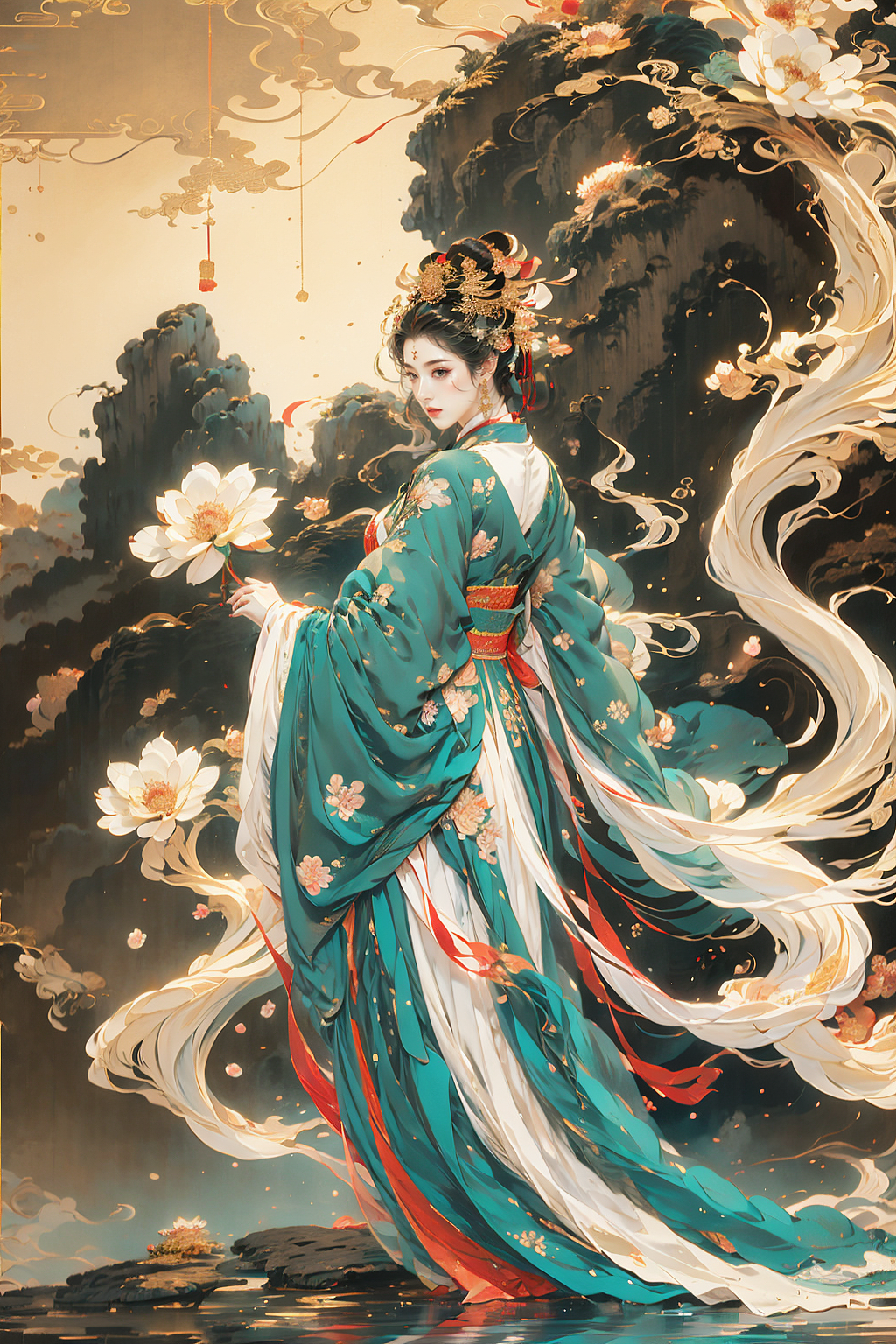 古风插画模型分享（图ZMzgxNTc3MDM2） - AI作品 - 站酷设计师好机友AI原创素材 - 站酷ZCOOL