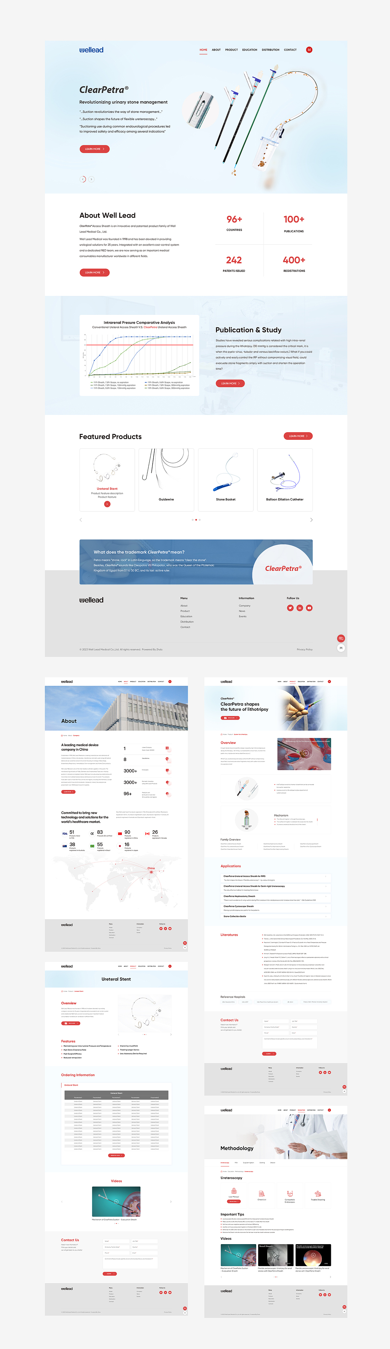 23/24年品牌官网设计——逐鹿作品