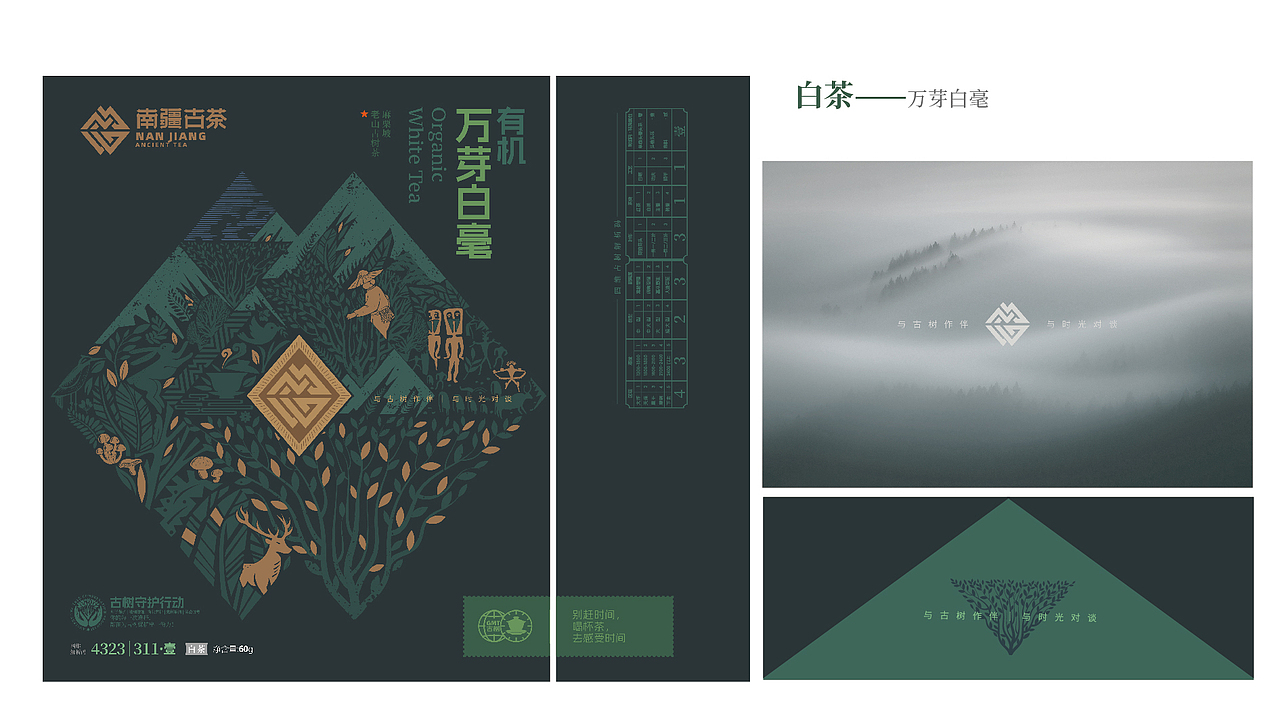 时空对话｜南疆古茶BPI系统设计（图ZMzgxNTkxNDA0） - 包装 - 站酷设计师李家生原创素材 - 站酷ZCOOL