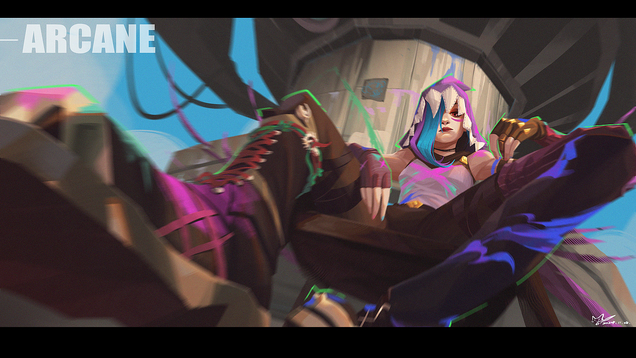 双城之战同人——该轮到我了！（图ZMzgxNTk4NDYw） - 创作习作 - 站酷设计师没有猫丶原创素材 - 站酷ZCOOL