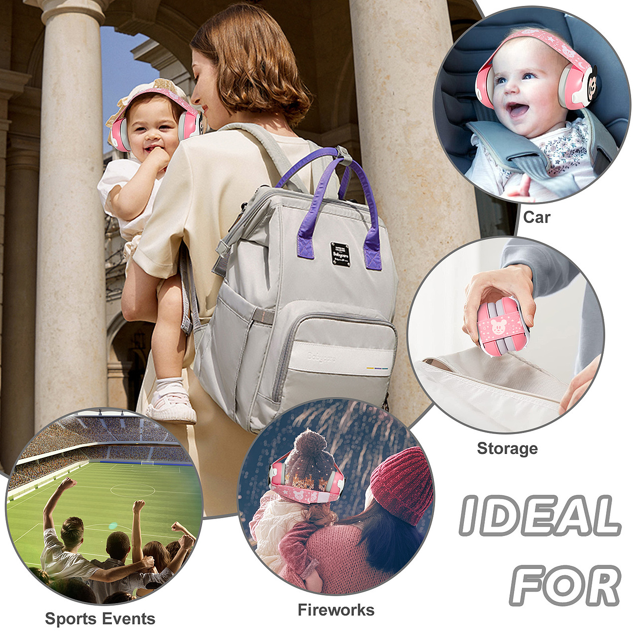 儿童耳罩(米奇款)