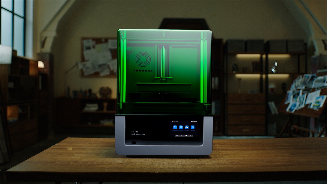 全面进化,全能玩家|GK3 Pro 光固化3D打印机