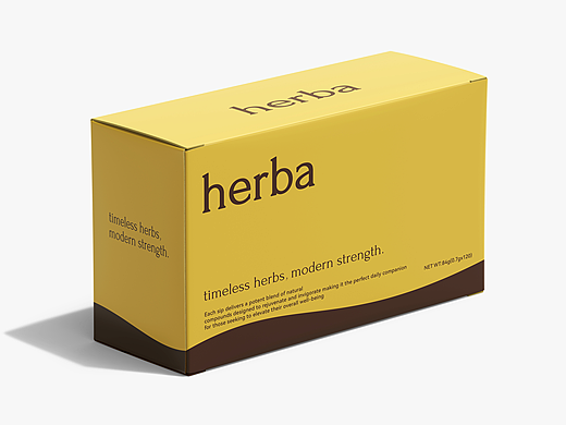 【herba】植物饮料包装设计