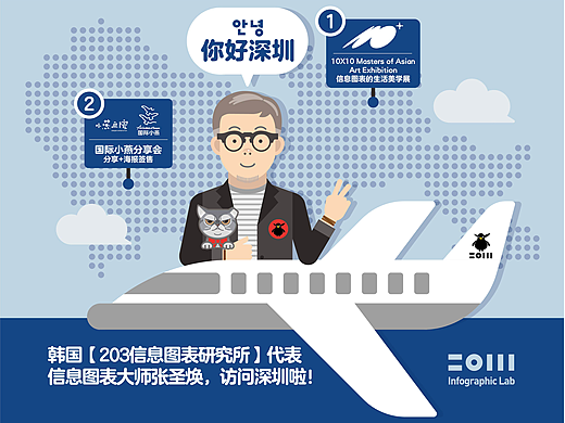 韩国信息图表大师_张圣焕参加深圳100plus设计展啦！