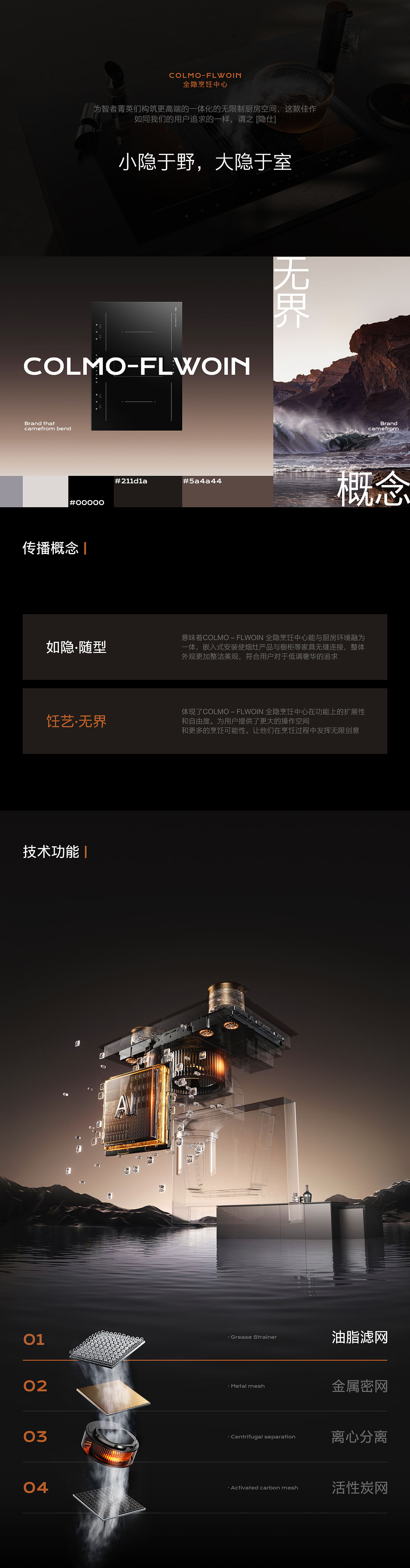 colmo烟机灶具一体策略视觉全案详情页（图ZMzgxNjM2MTY4） - 电商 - 站酷设计师火之鸟SUNBIRD原创素材 - 站酷ZCOOL