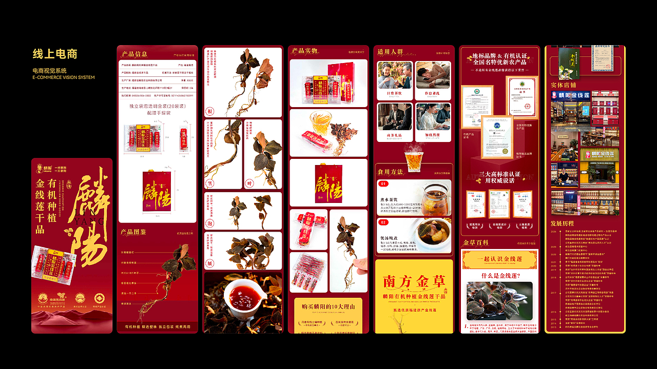 麟阳金线莲 | 闽派养生茶饮品牌全案（图ZMzgxNjM2ODYw） - 品牌 - 站酷设计师张申洁原创素材 - 站酷ZCOOL