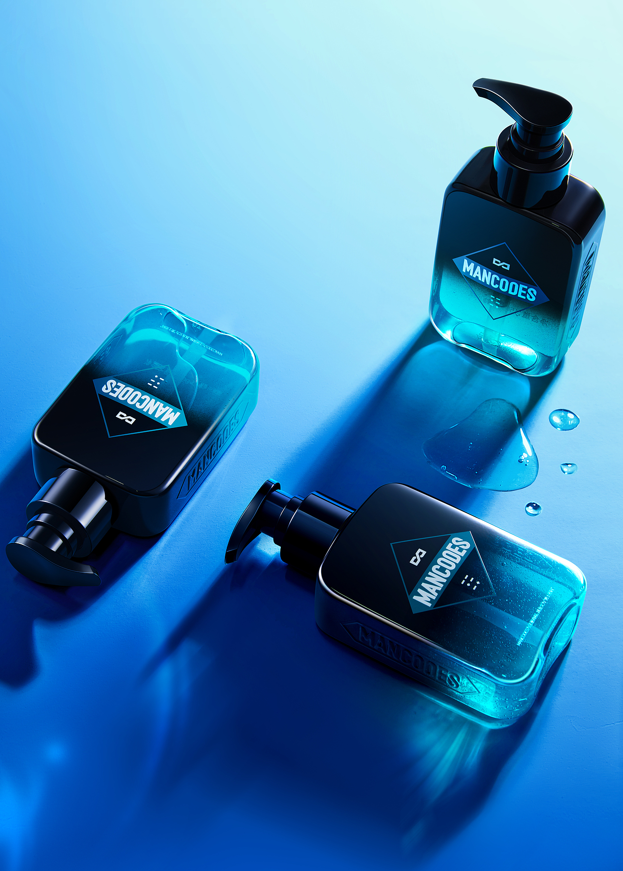 左颜右色-洁面乳-面霜（图ZMzgxNjM3OTYw） - 修图/后期 - 站酷设计师灰机brilliant原创素材 - 站酷ZCOOL