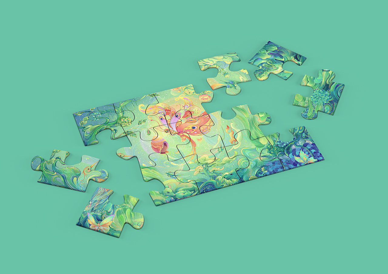 化蝶-生长与希望主题插画绘制（图ZMzgxNjQ5ODQ0） - 商业插画 - 站酷设计师文鳐_原创素材 - 站酷ZCOOL