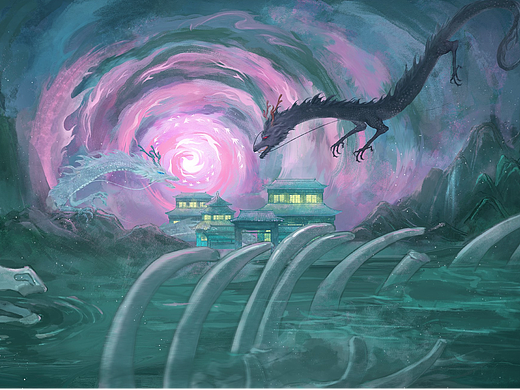 场景插画