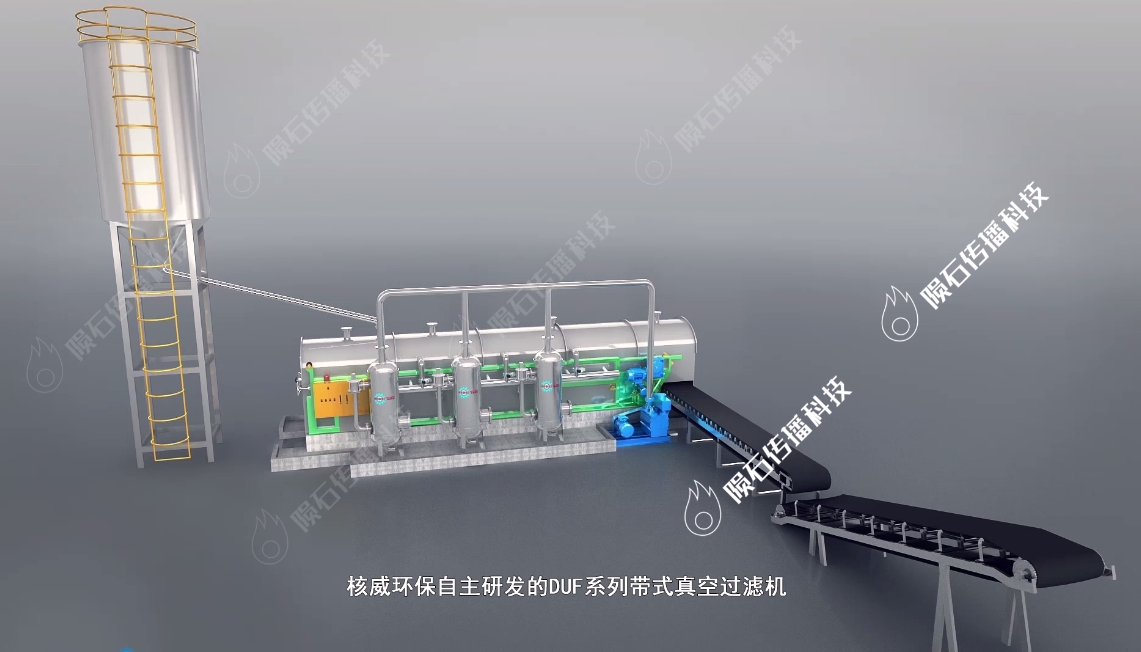 真空壓濾機(jī)3D動畫：揭秘高效固液分離技術(shù)（圖ZMTQ5NjQwODA=） - 教程 - 站酷設(shè)計師隕石傳播3D單單原創(chuàng)素材 - 站酷ZCOOL