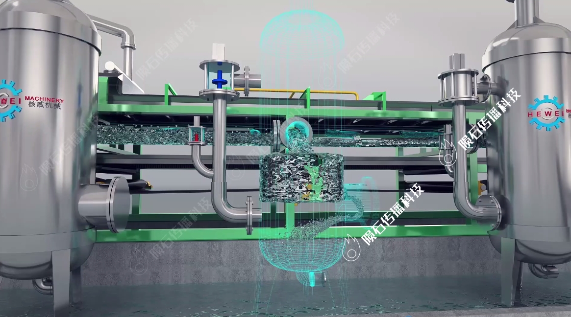真空壓濾機(jī)3D動畫：揭秘高效固液分離技術(shù)（圖ZMTQ5NjQwODQ=） - 教程 - 站酷設(shè)計師隕石傳播3D單單原創(chuàng)素材 - 站酷ZCOOL