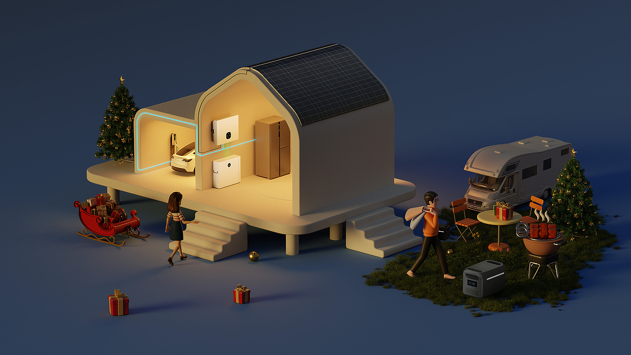 blender场景渲染-储能系统