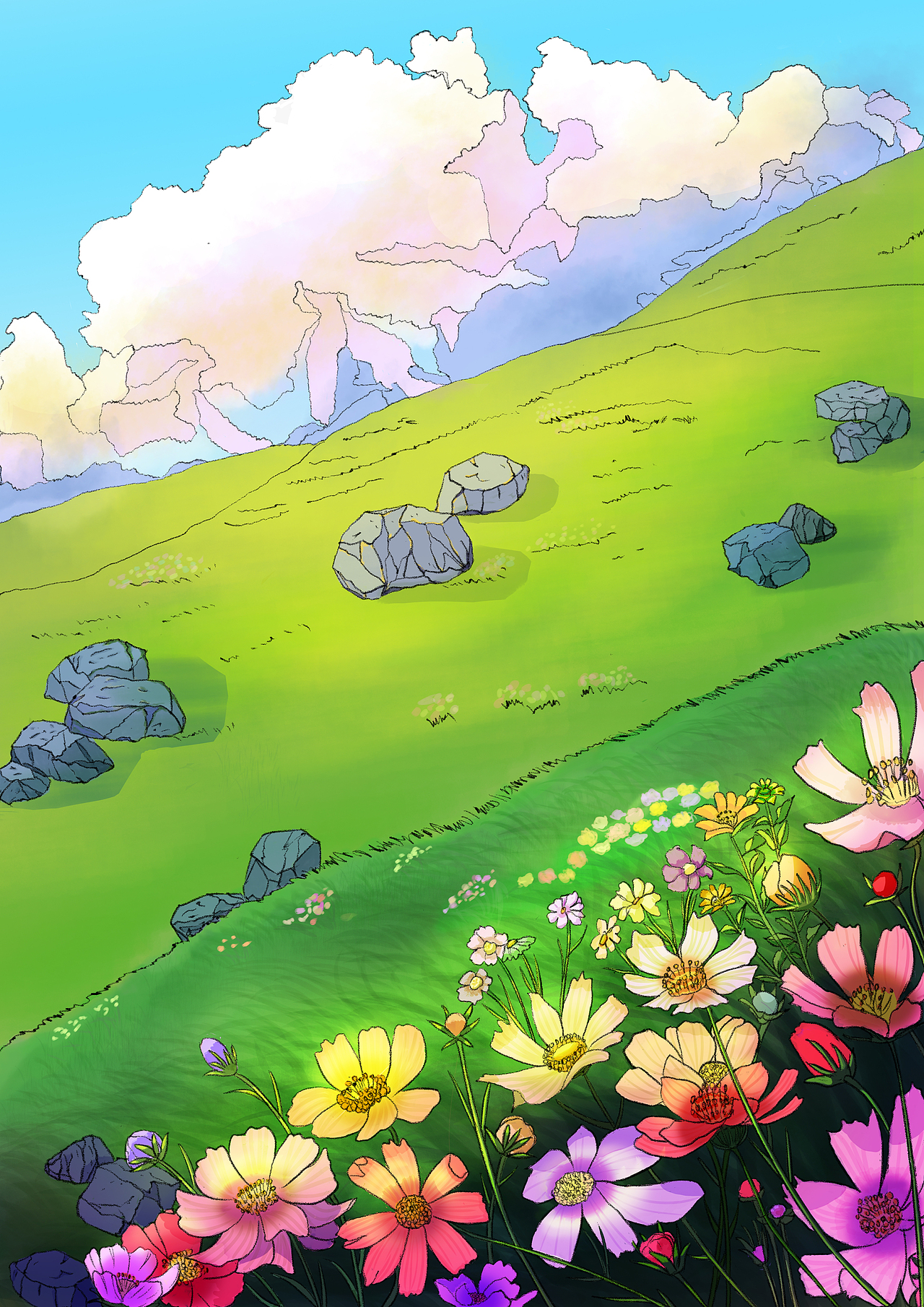 几张打卡作业（图ZMzgxNjcwMzg4） - 商业插画 - 站酷设计师冰糖橙子插画原创素材 - 站酷ZCOOL