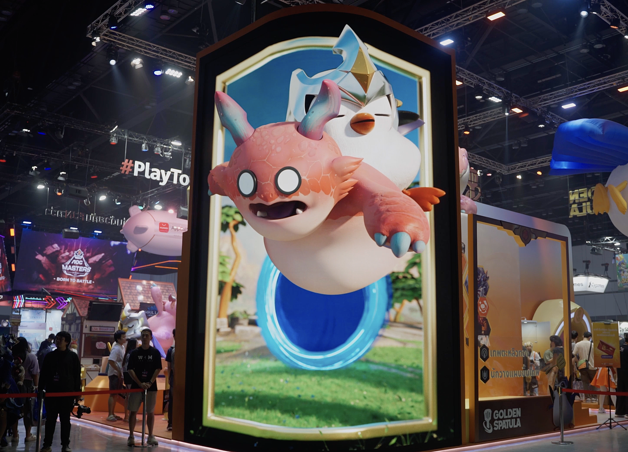 金铲铲之战|Thailand Game Show裸眼大屏(图ZMzgxNjcxMTQw) - 动画/影视 - 站酷设计师鲜粒艺术原创素材 - 站酷ZCOOL