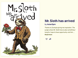 樹懶先生古典插畫