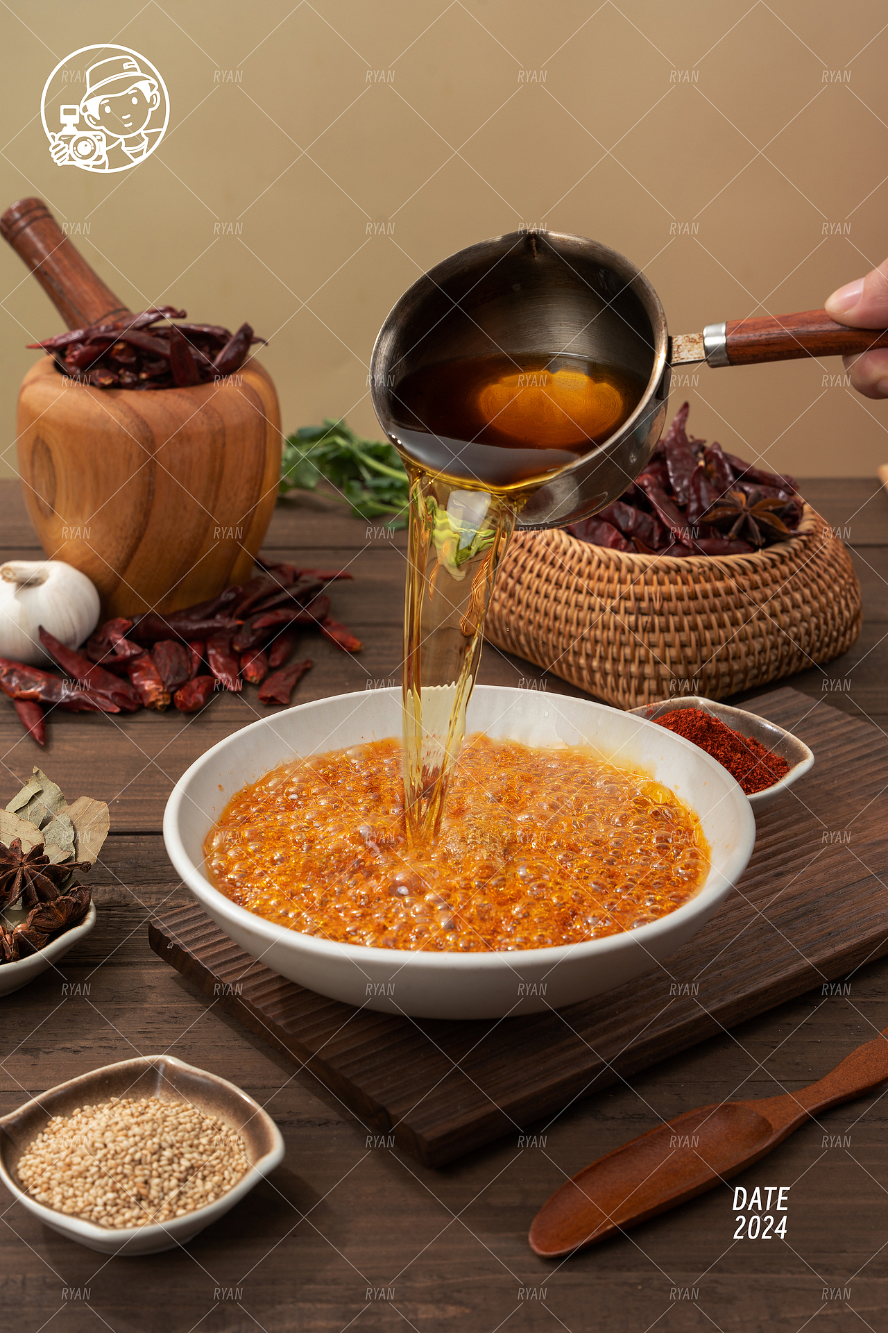 美食电商拍摄 | 油泼辣子调料