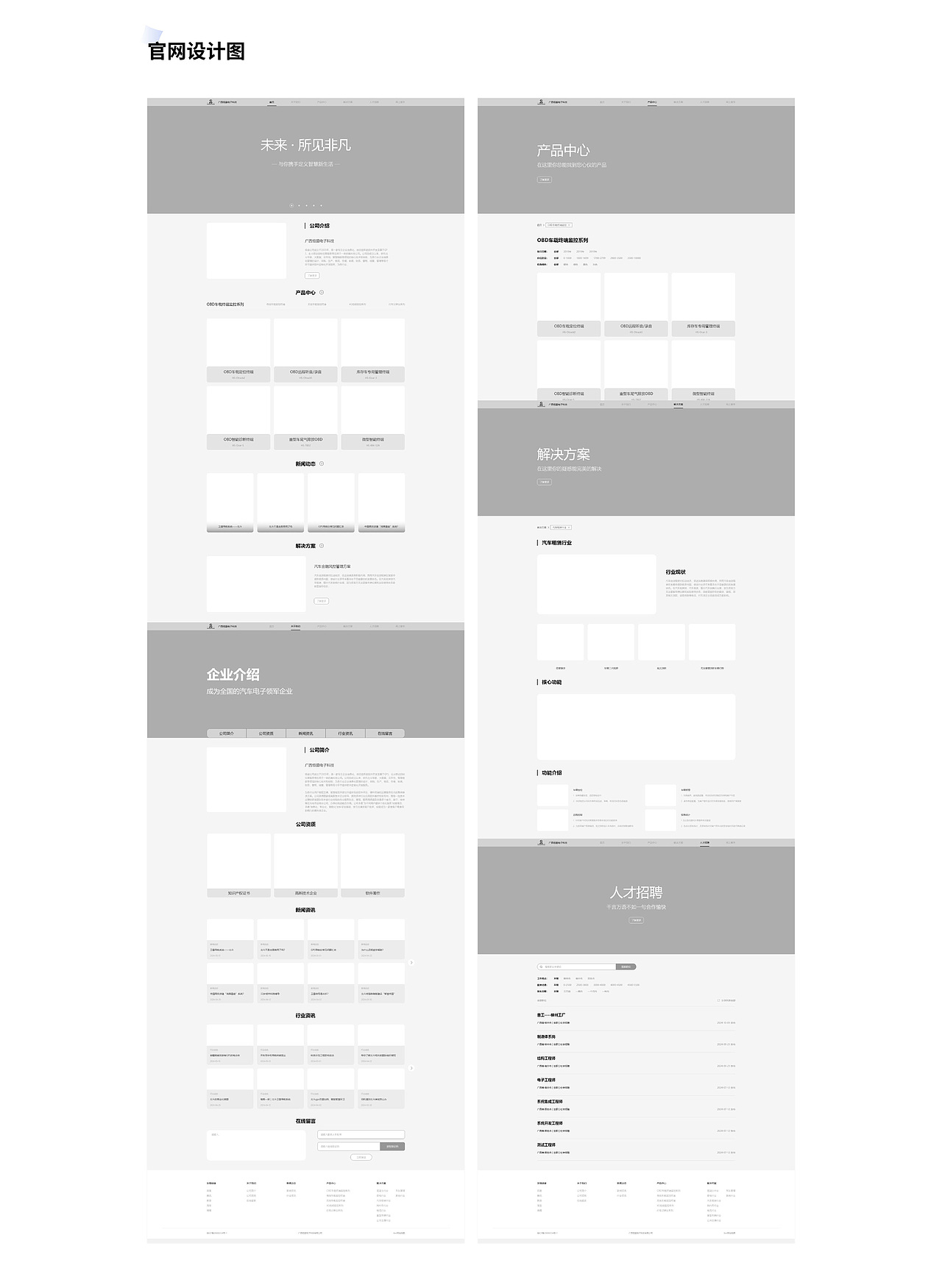 恒盛网站设计（图ZMzgxNjc4MTQw） - 企业官网 - 站酷设计师小黑mwh原创素材 - 站酷ZCOOL