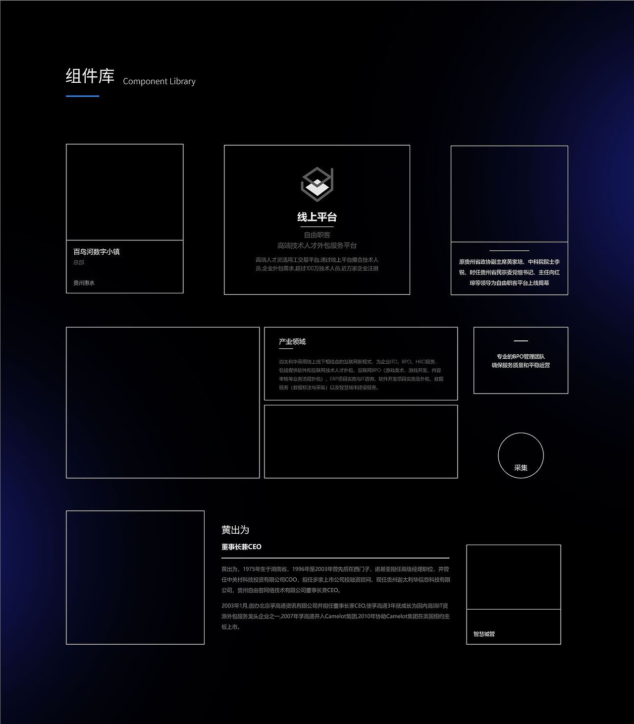网页设计--企业官网