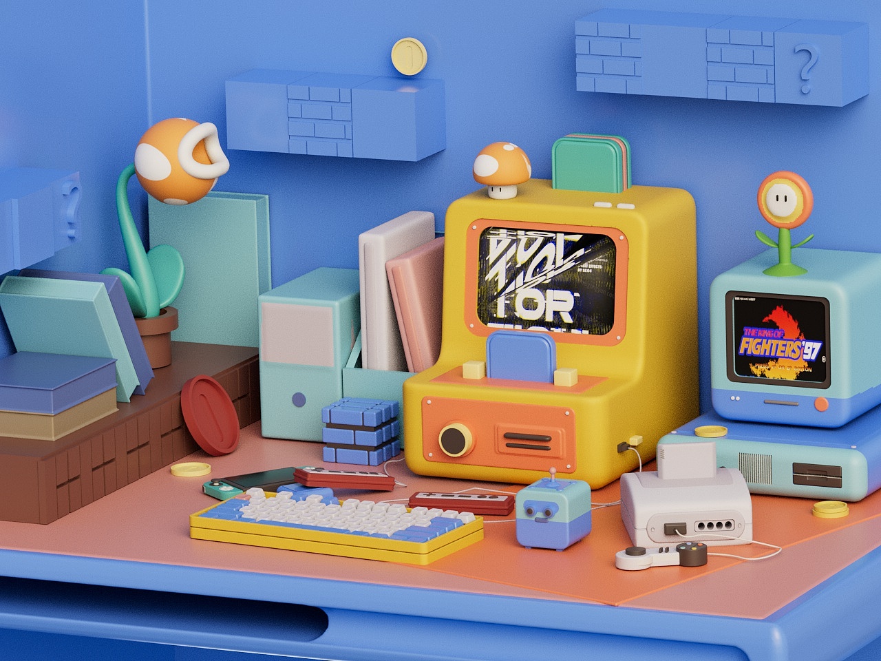 C4D场景渲染（图ZMzgxNjgwNjky） - 场景 - 站酷设计师要涨脑子了OoO原创素材 - 站酷ZCOOL
