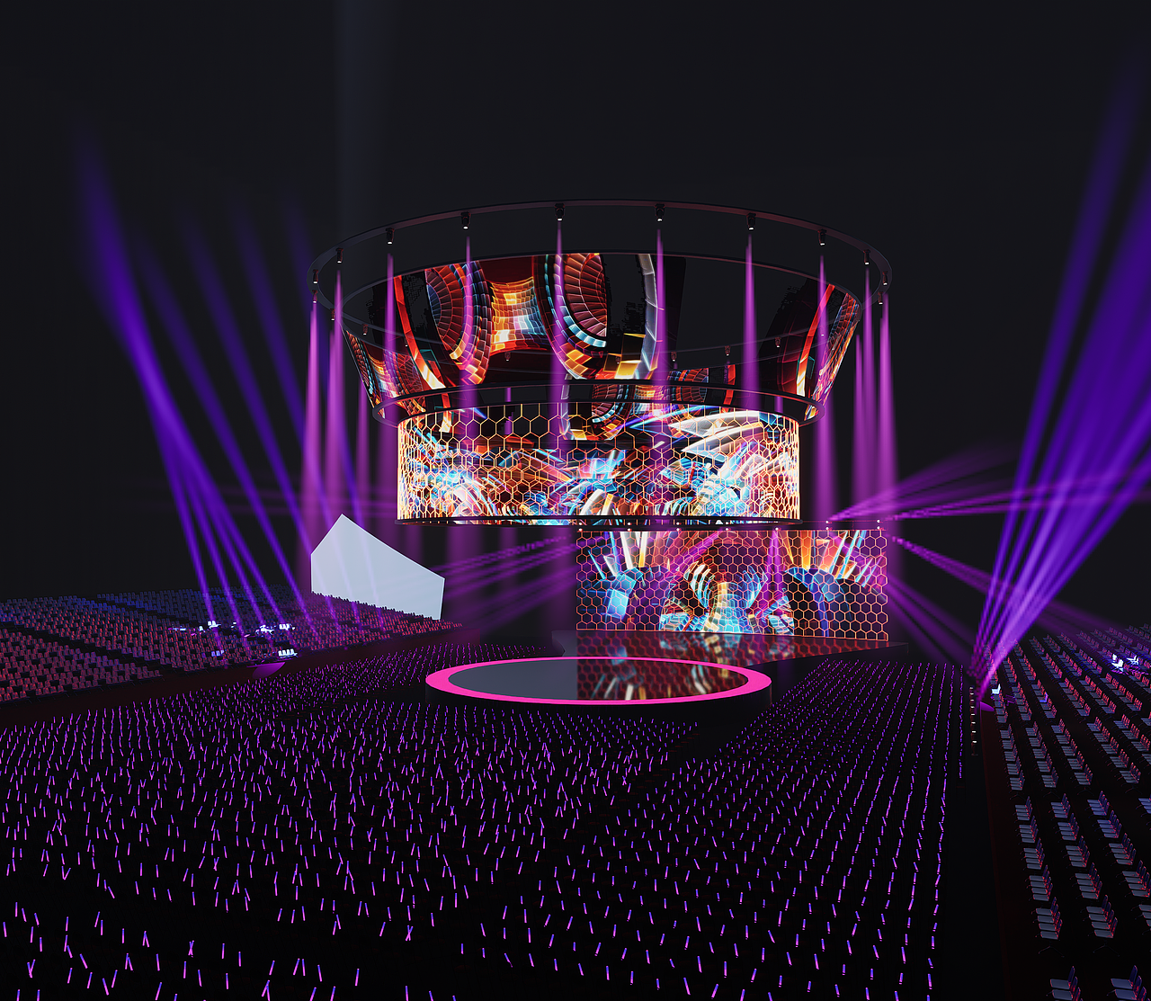 听说四面台,才是一场演唱会的最佳打开方式